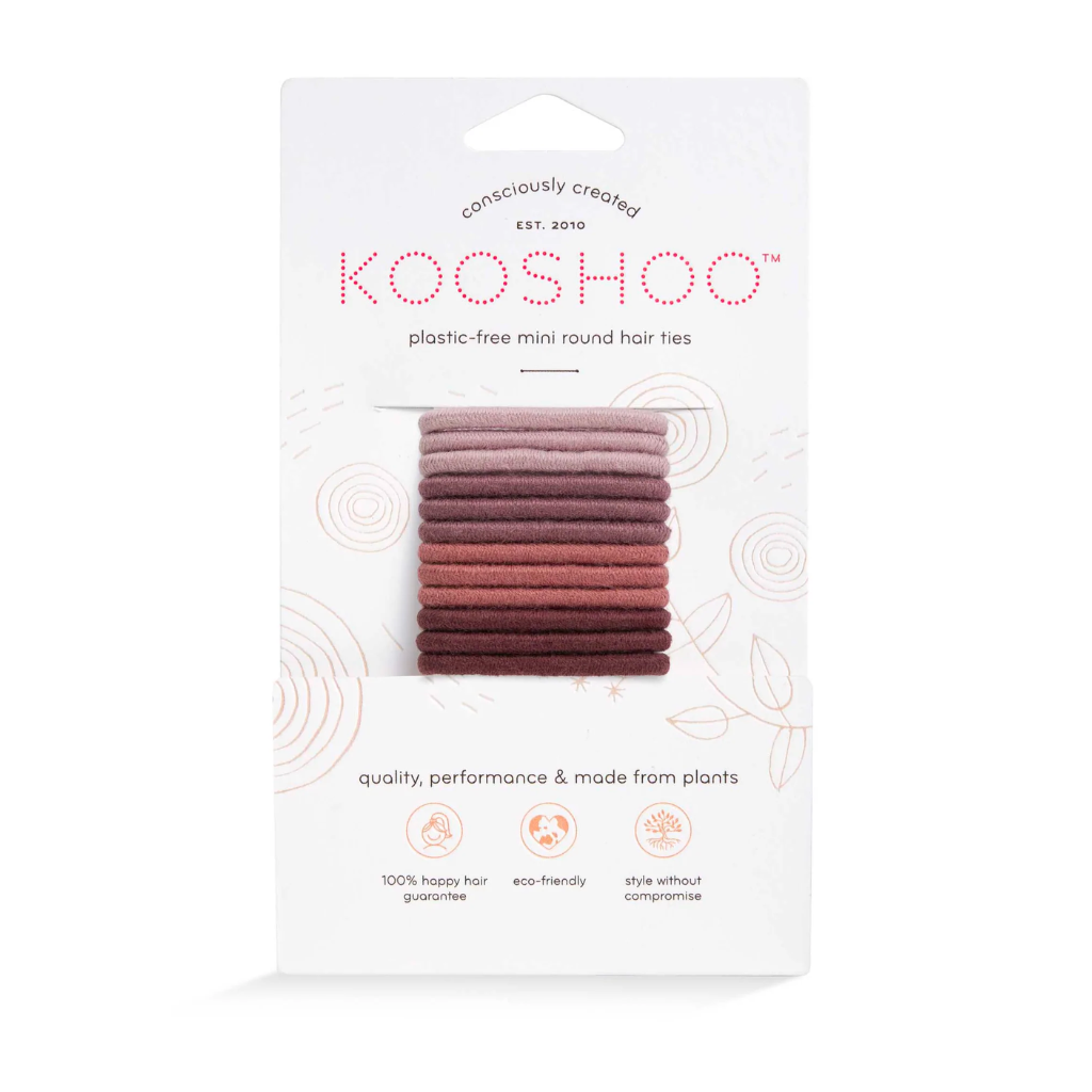 Kooshoo Plastic Free Mini Round Hair Tie