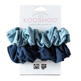 Kooshoo Plastic Free Hair Scrunchies (2 Pack)