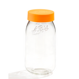 Le Parfait Screw Top Jar with Coloured Lid