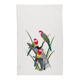 Linen Press Tea Towel White Meg Wells (Organic Cotton)