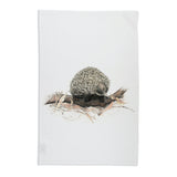 Linen Press Tea Towel White Meg Wells (Organic Cotton)