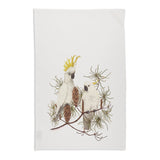 Linen Press Tea Towel White Meg Wells (Organic Cotton)