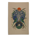 Linen Press Tea Towel Beige Tatiana Clauzet (Organic Cotton)