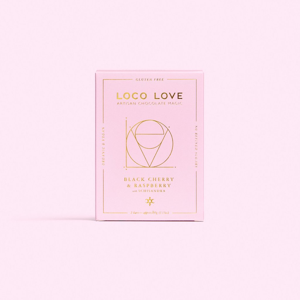Loco Love Vegan Chocolate Bar 70 g (2 Pack)