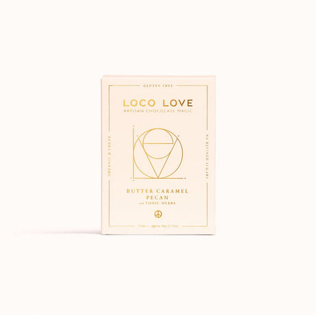 Loco Love Vegan Chocolate Bar 70 g (2 Pack)