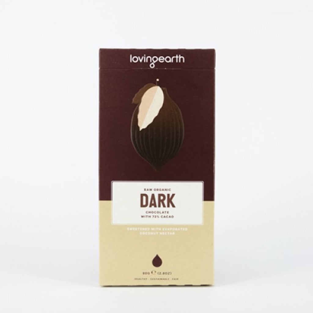 Loving Earth Organic Chocolate Block 80 g