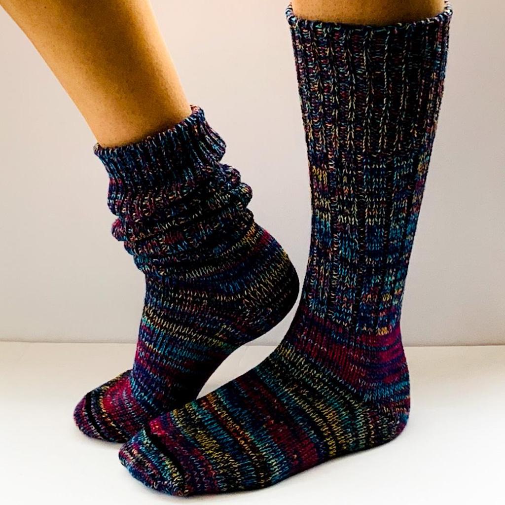 Mongrel Socks Pure Merino Wool (Small - Womens 4-6, Mens 3-5)