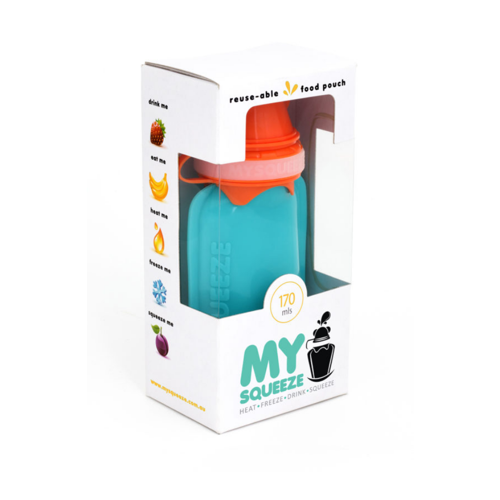 My Squeeze Silicone Reusable Bottle 170 ml