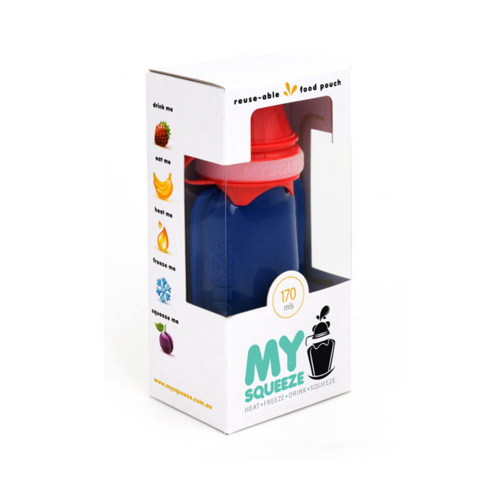 My Squeeze Silicone Reusable Bottle 170 ml