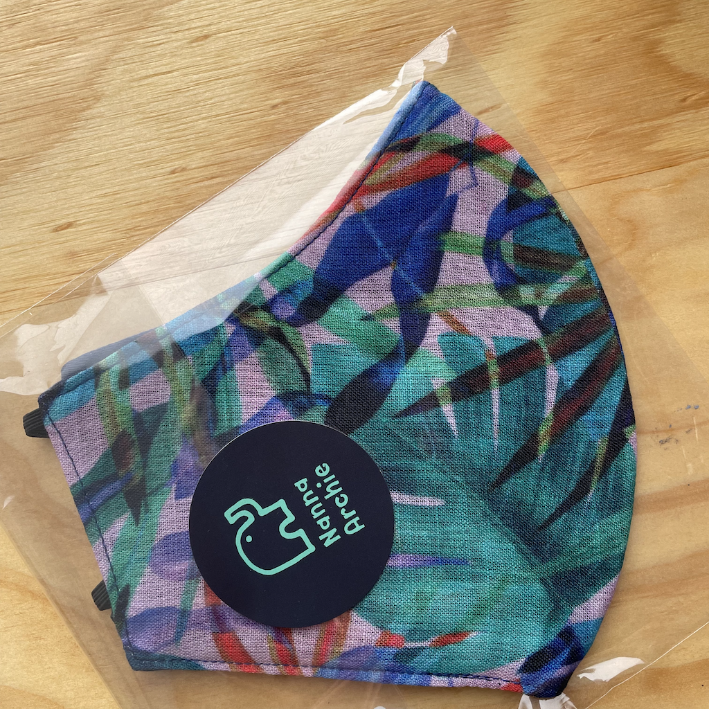 Nanna Archie Face Mask Shaped  (3 Layers)