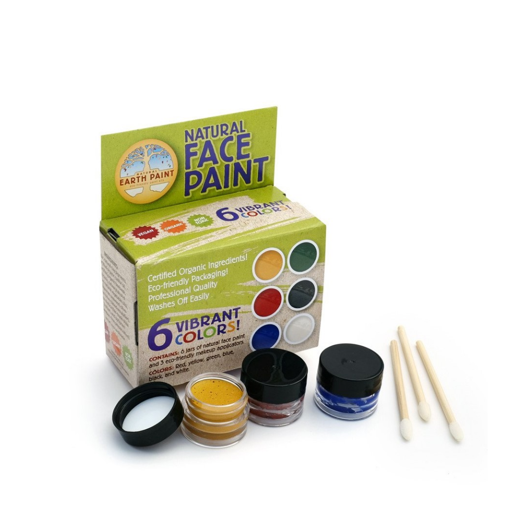 Natural Earthpaint Natural Face Paint Kit (6 Pack)