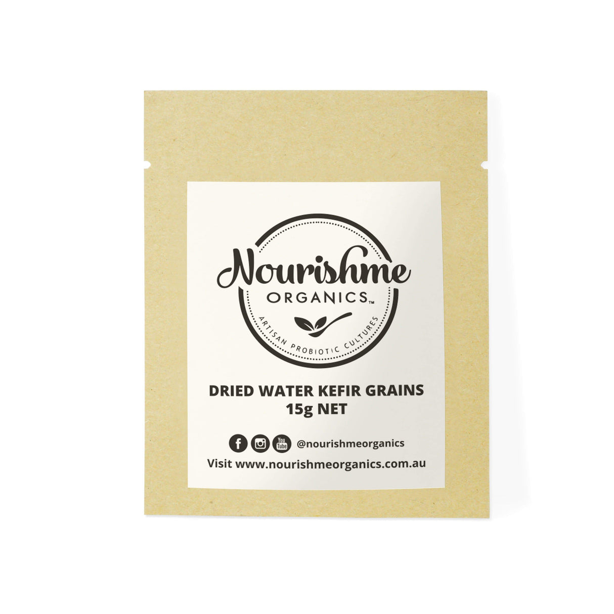 Nourishme Organics Kefir Grains Dried