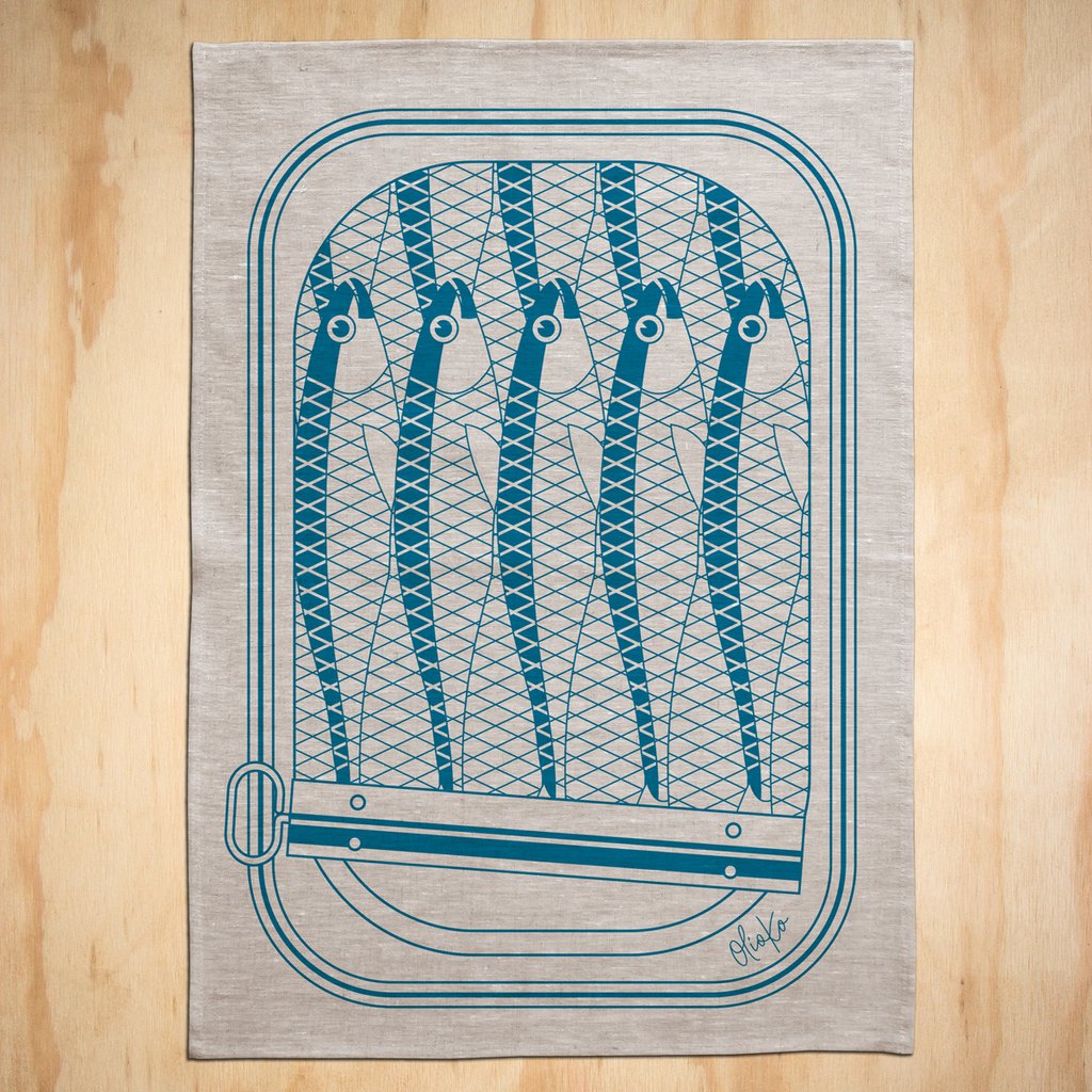 Olioko Linen Tea Towel