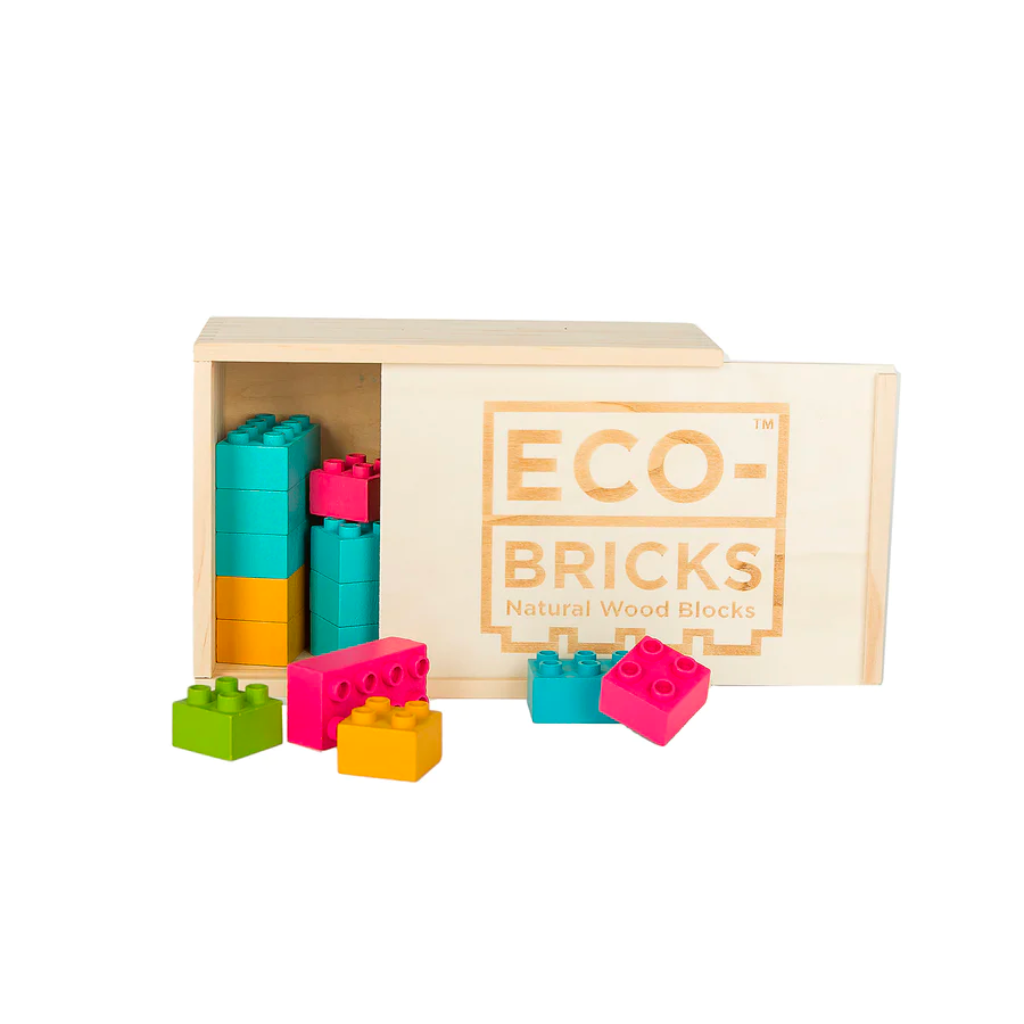 Once Kids Eco-Bricks Plus Coloured & Natural