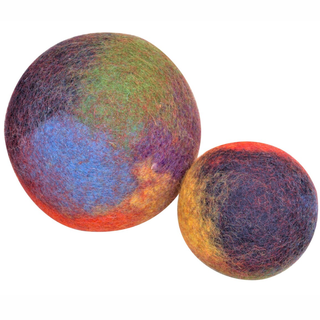 Papoose Ball Rainbow Marbled