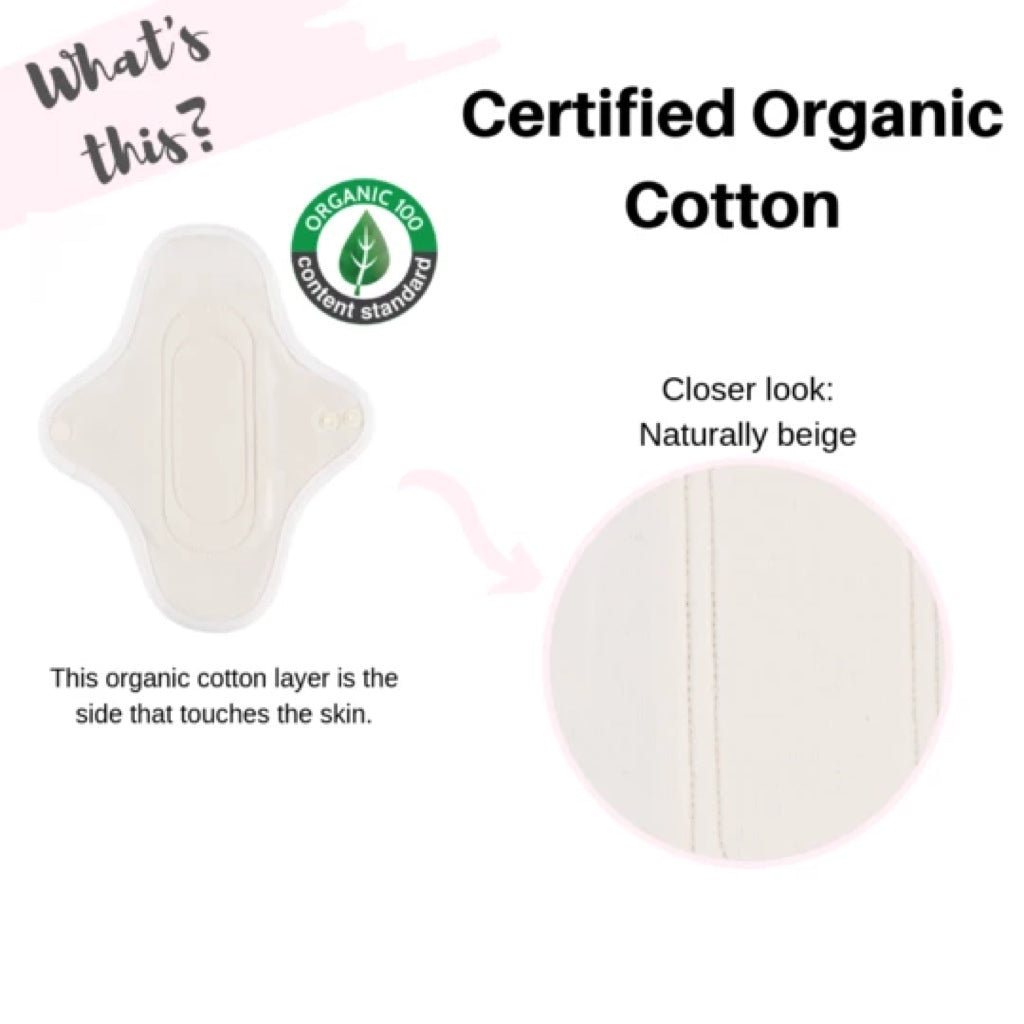 Hannahpad Organic Pad Ultra Super Overnight