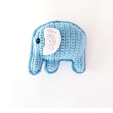 Pebble Baby Elephant Rattle Organic