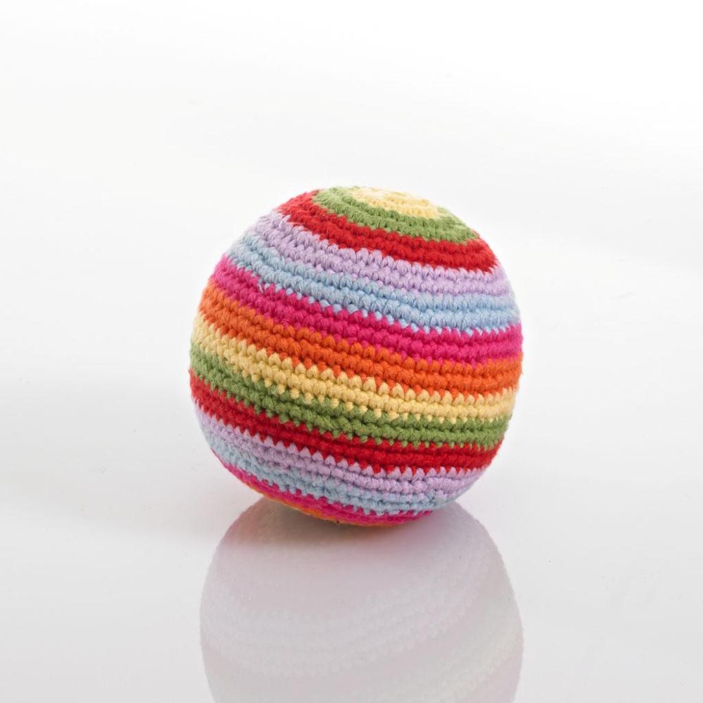 Pebble Crochet Rattle Ball