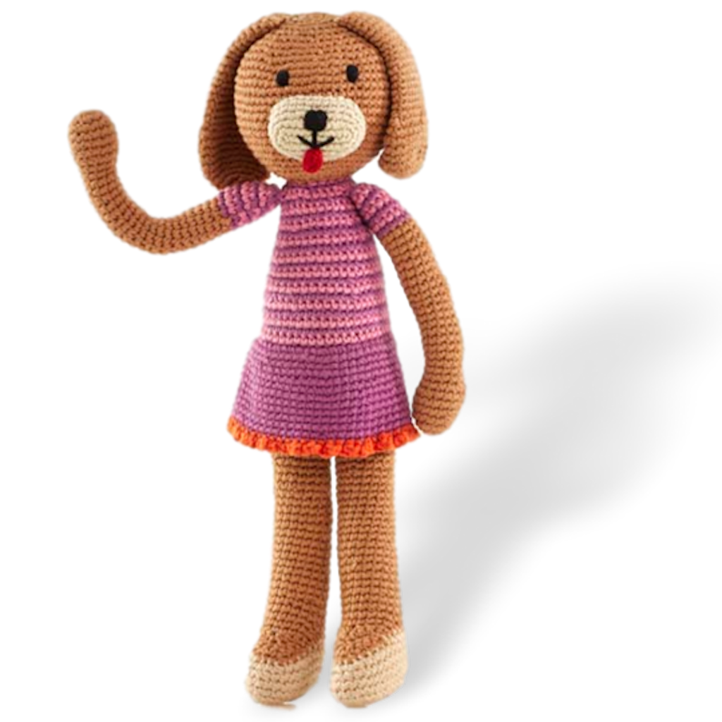 Pebble Dog Doll