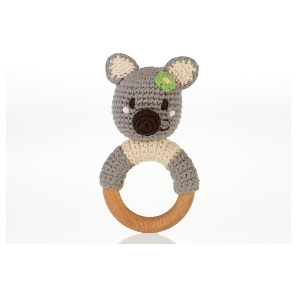 Pebble Koala Ring Rattle