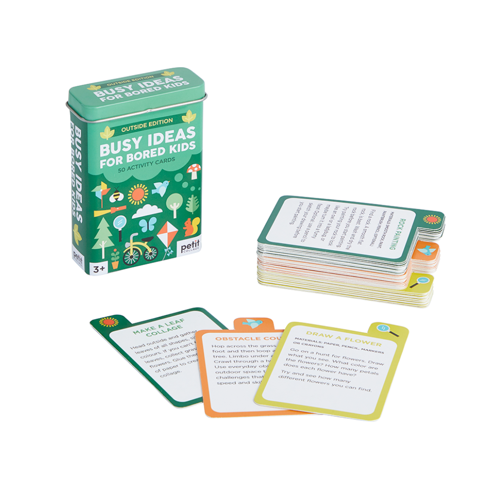 Petit Collage Busy Ideas for Bored Kids (50 Activity Cards)
