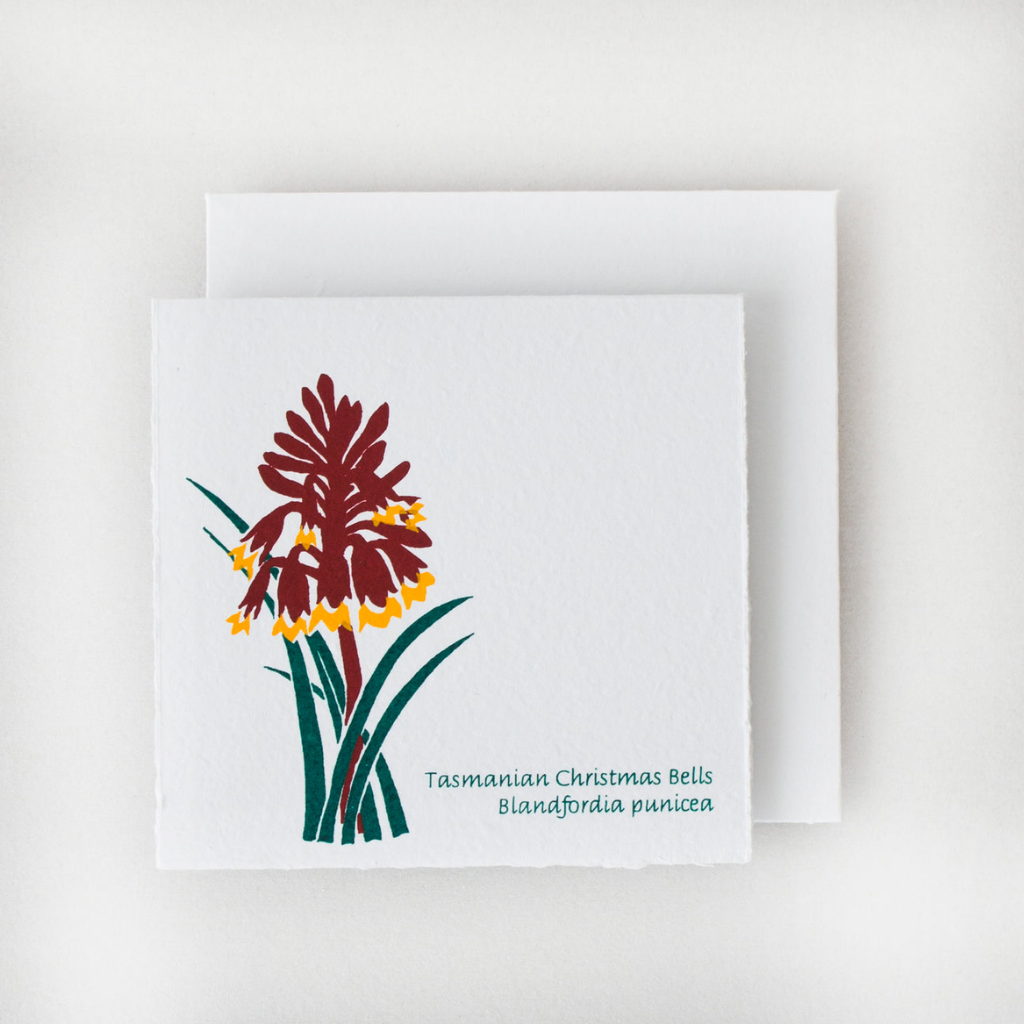 Plane Tree Studio Tasmanian Native Flora Handmade Card