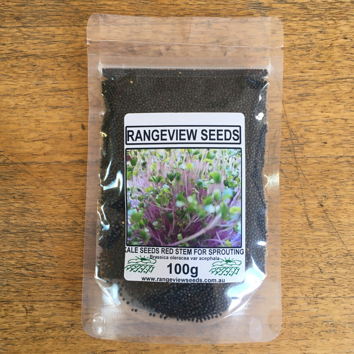 Rangeview Sprouting Kale Seeds 100 g