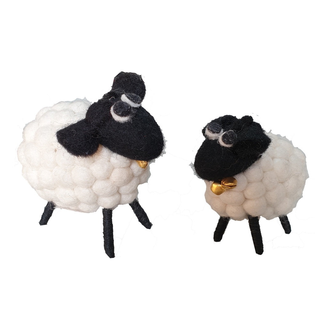 Pashom Felt Ball Sheep White