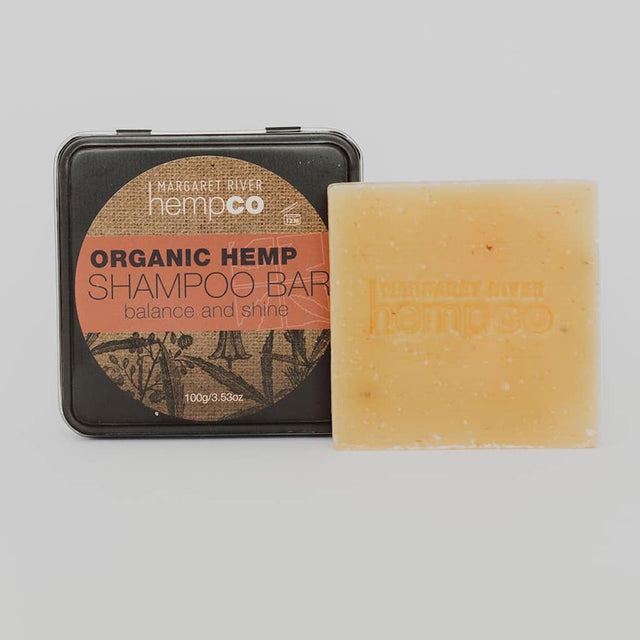 Margaret River Hemp Co Organic Hemp Shampoo Bar 100 g Teros