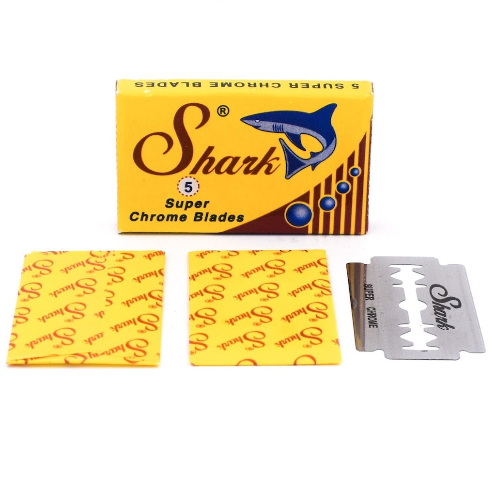 Shark Super Chrome Double Edge Razor Blades (5 Pack)