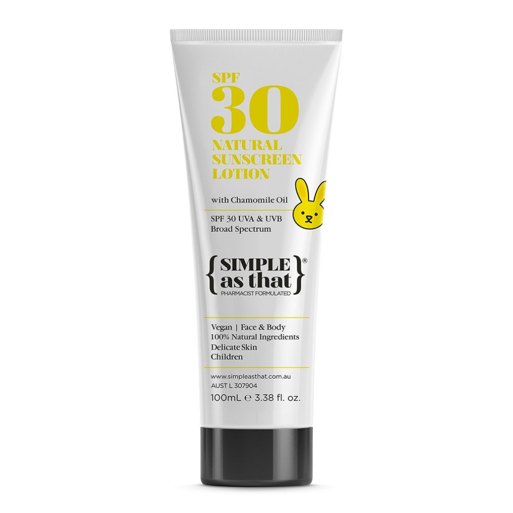 Simple As That Natural Children's Sunscreen Lotion 100 ml – Teros