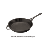 Solidteknics Aus-Ion Quenched Skillet 30 cm with Helper Handle