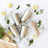 Ever Eco Stainless Steel Drinking Cups (4 Pack)