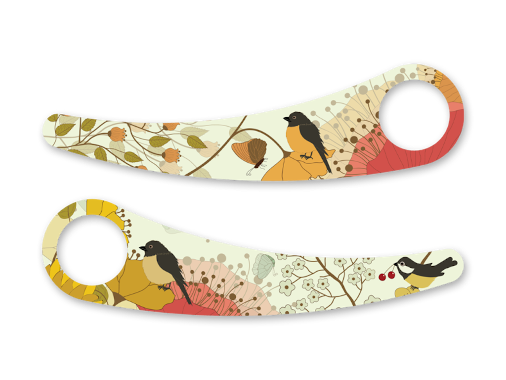 Wishbone Recycled Bike Stickers