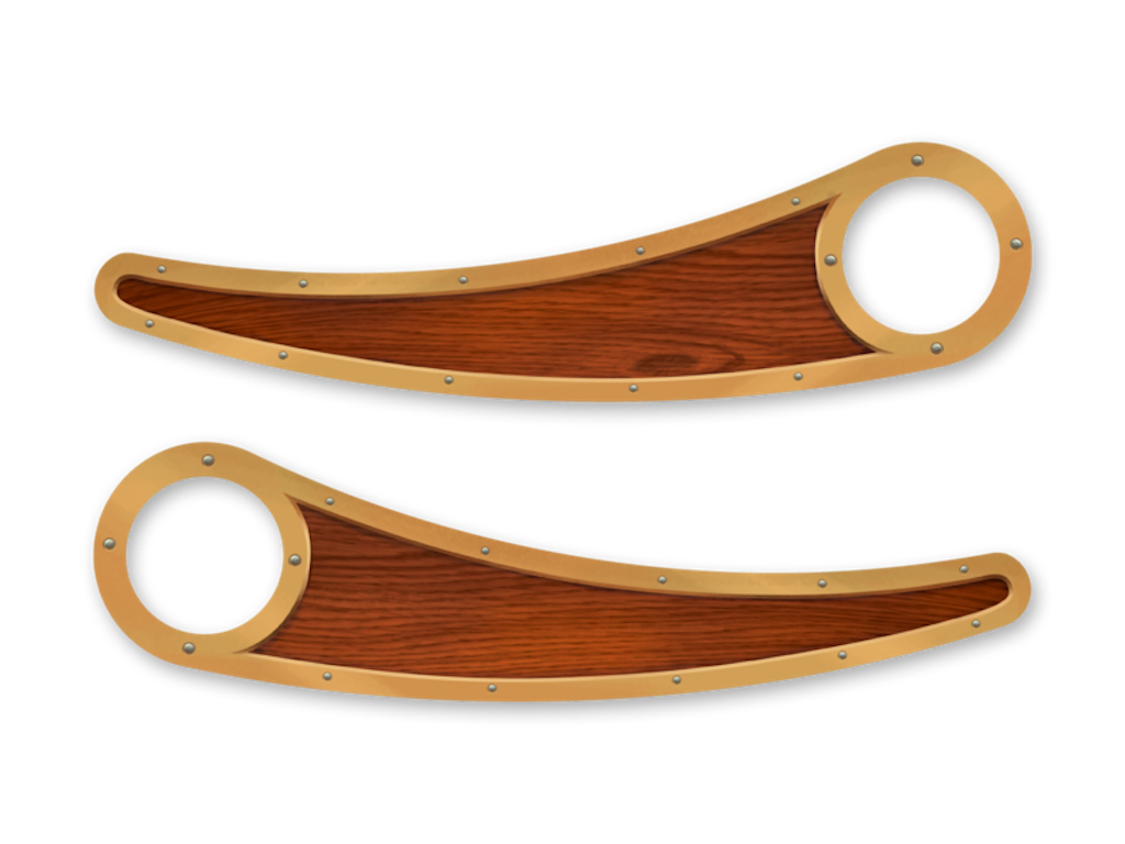 Wishbone Wooden Bike Stickers