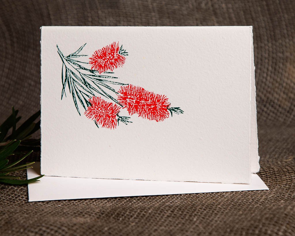Plane Tree Studio Tasmanian Native Flora Handmade Card