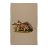 Linen Press Tea Towel Beige John Gould (Organic Cotton)