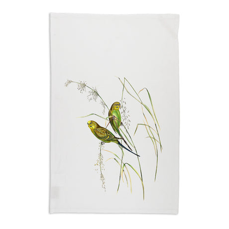 Linen Press Tea Towel White John Gould (Organic Cotton)