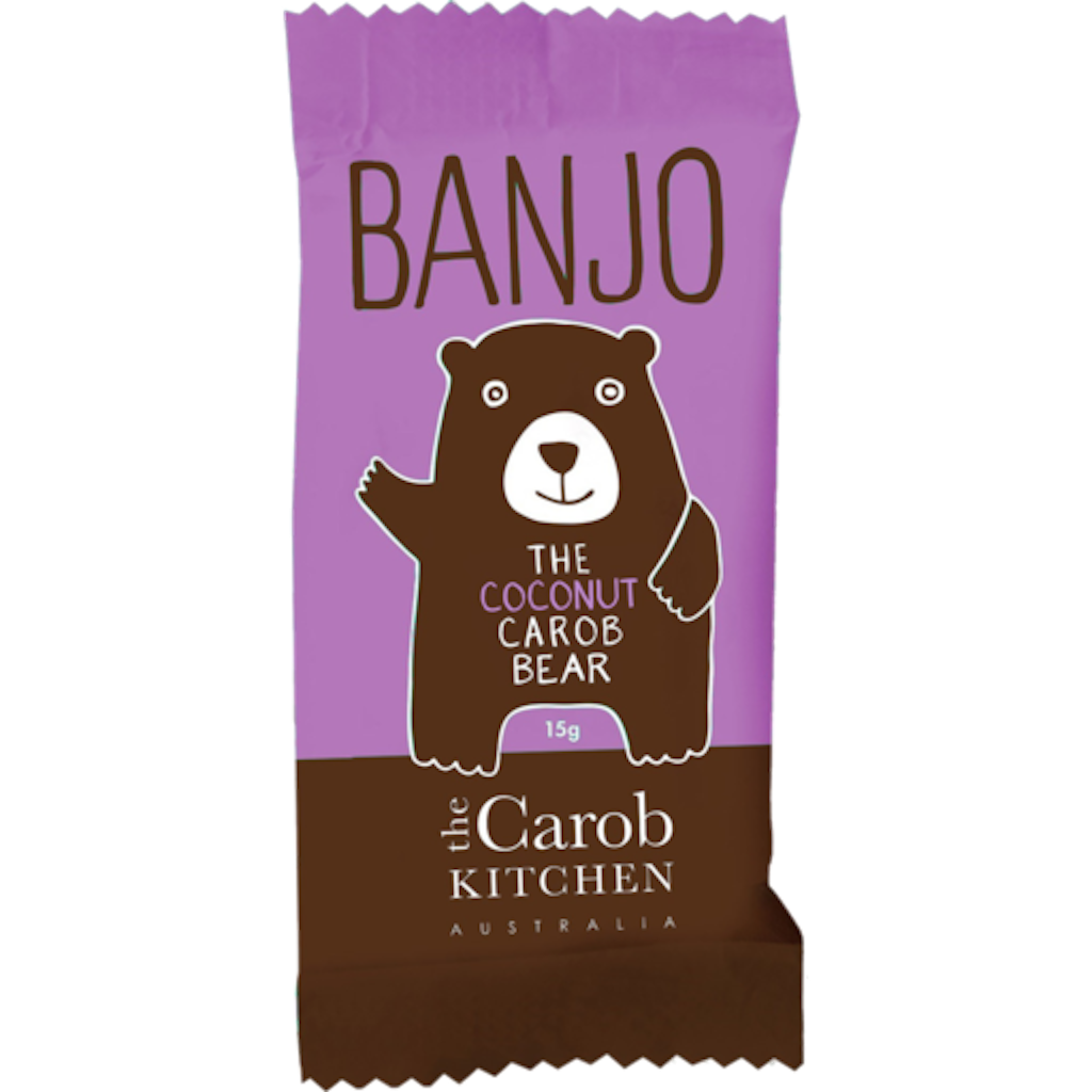 The Carob Kitchen Banjo Carob Bear 15 g