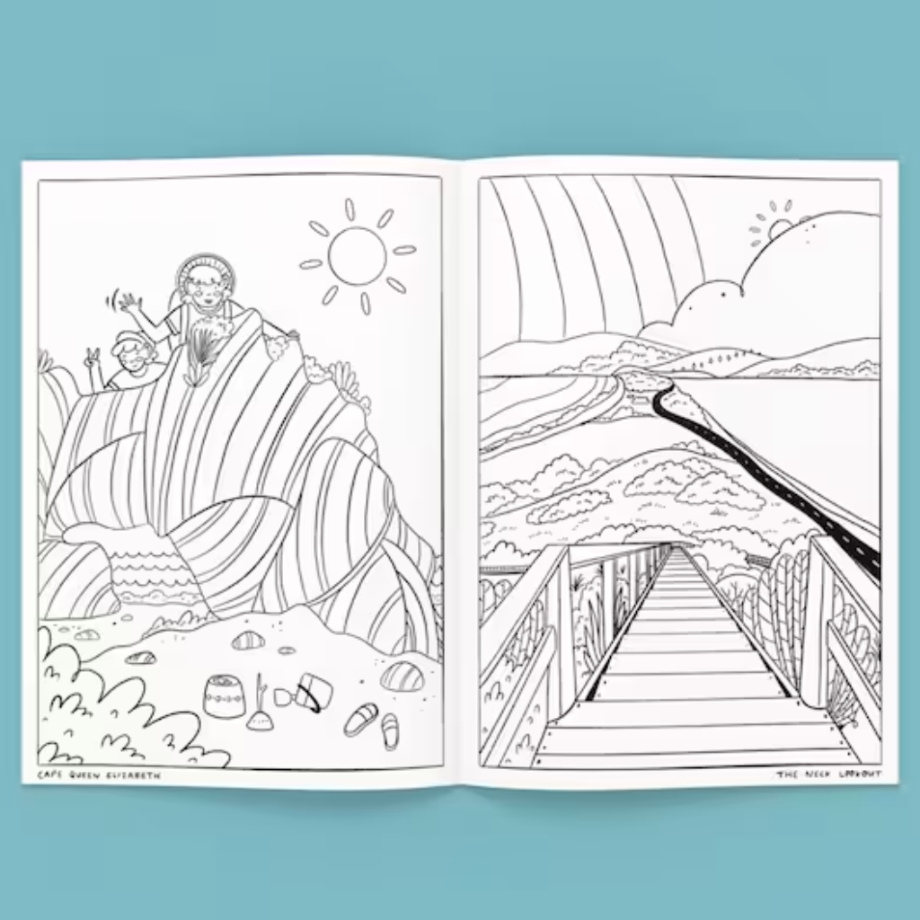 "The Lunawuni Bruny Island Colouring Book" by Rosie Murrell