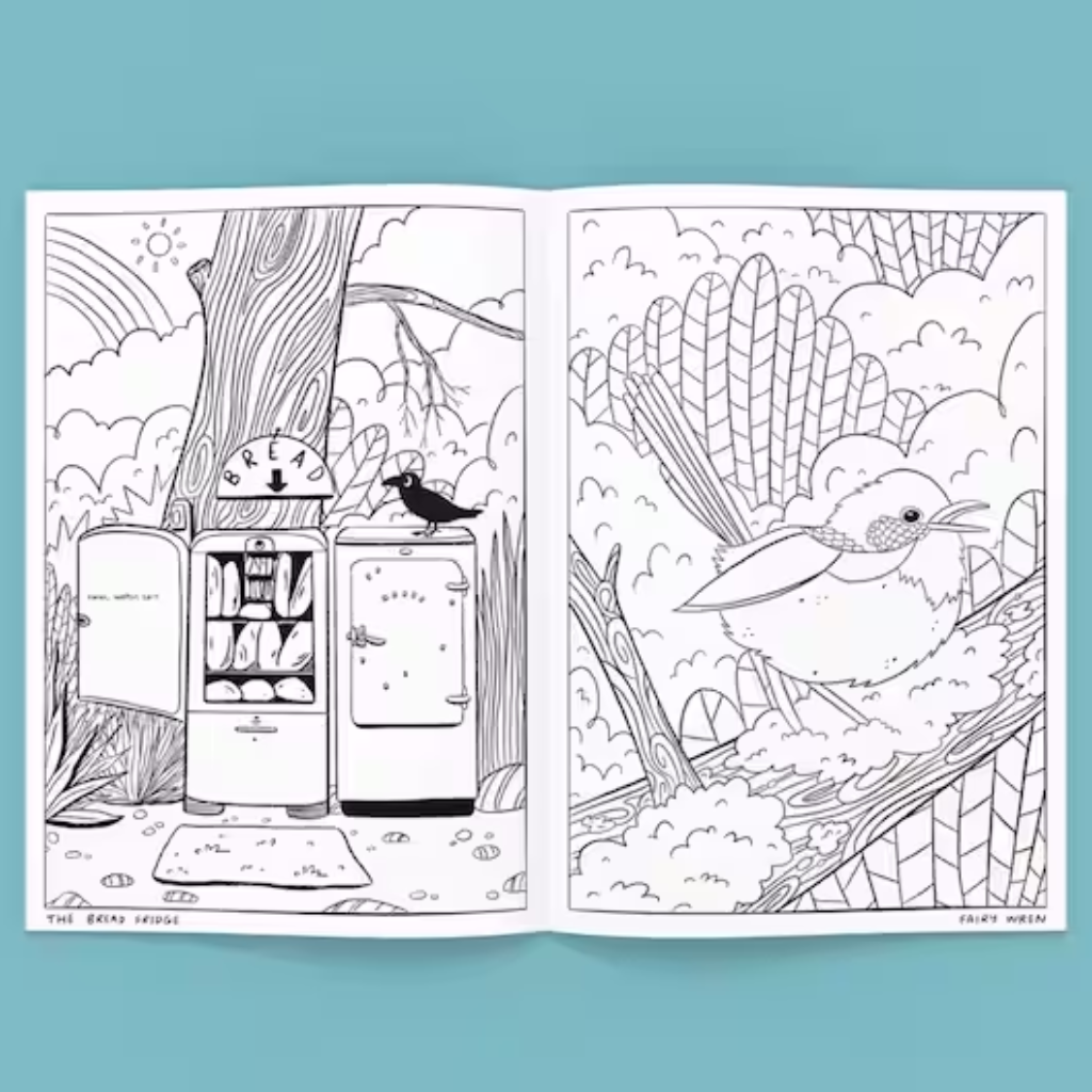 "The Lunawuni Bruny Island Colouring Book" by Rosie Murrell