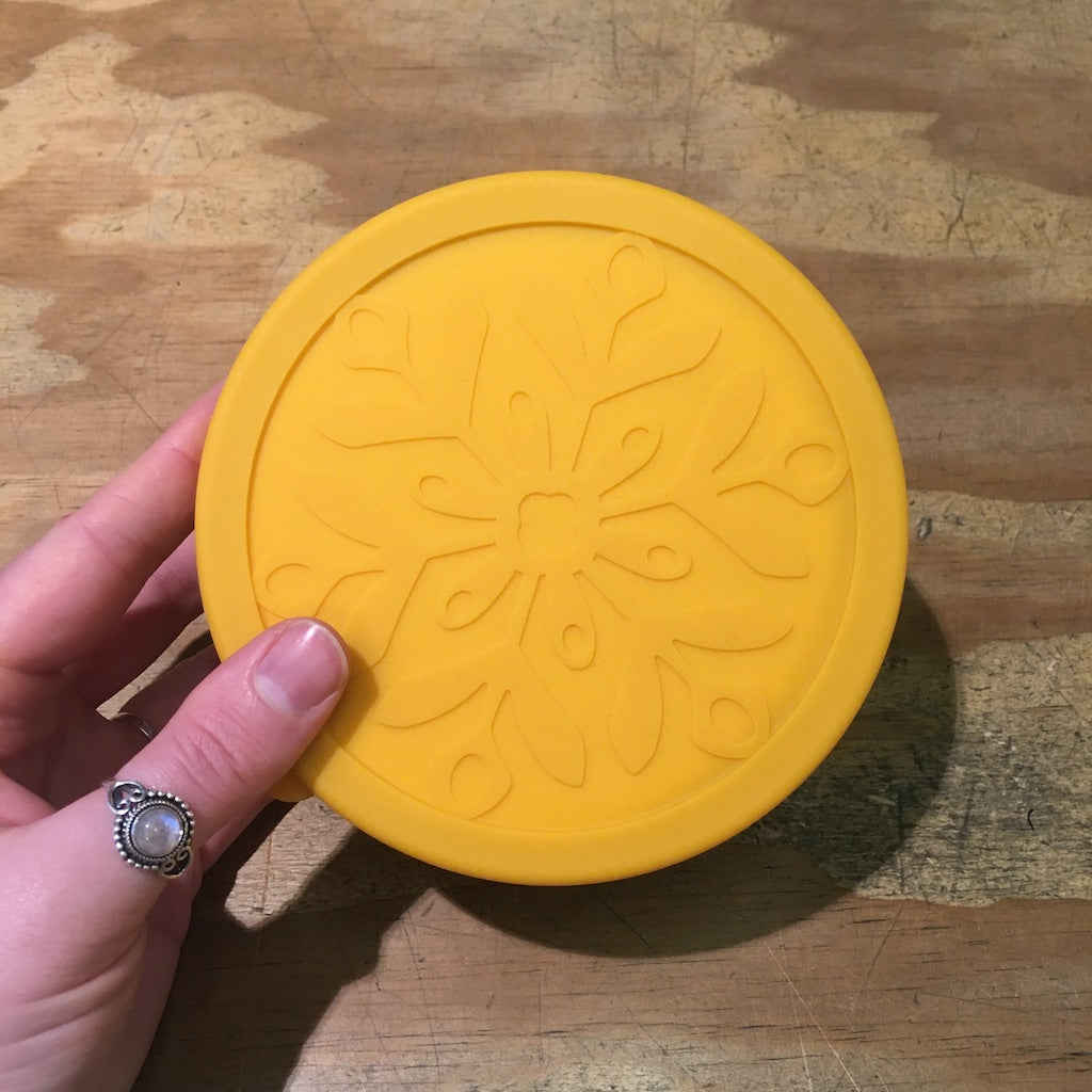 Green Essentials Steel Nesting Round Containers with Silicone Lids (3 Pack)