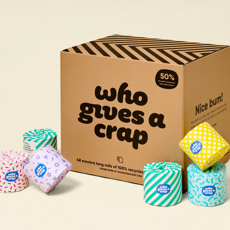 WGAC Toilet Paper Recycled Single Roll