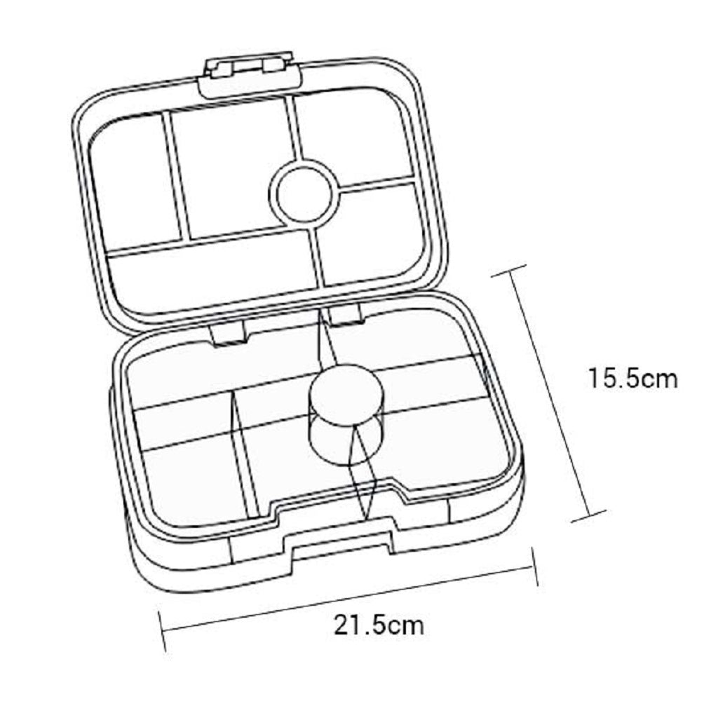 Yumbox Lunch Box Original (6 Compartment)