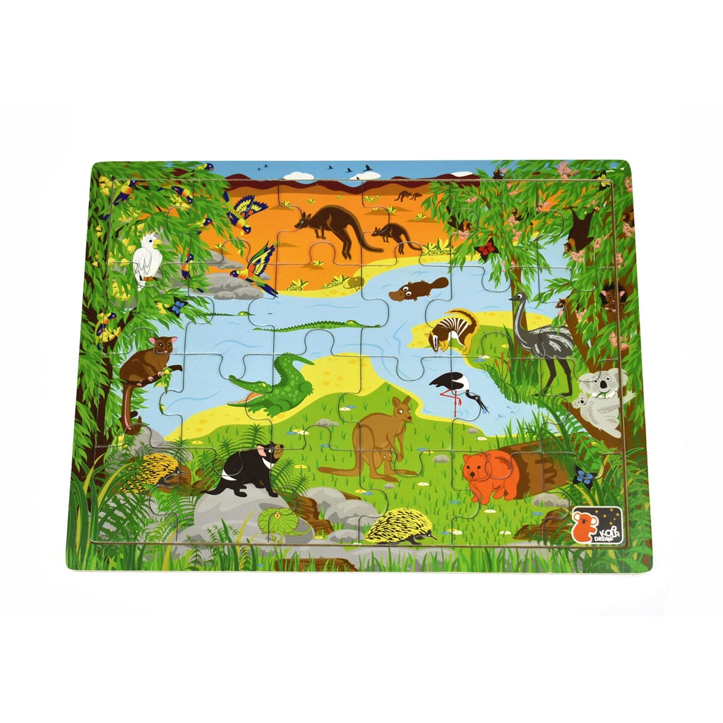 Koala Dream Australian Animal & Name Jigsaw