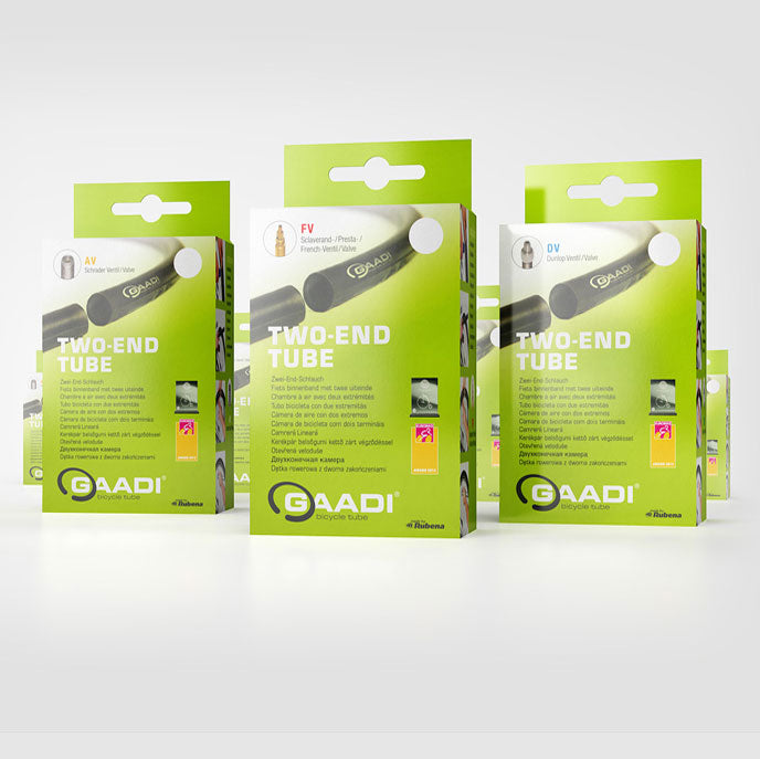 Gaadi Straight Inner Tube for eBikes Schrader Valve