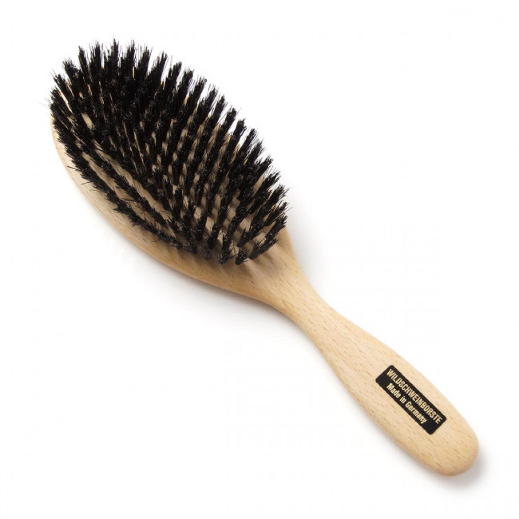 Redecker Beechwood Oval Hair Brush with Bristles