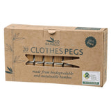 Go Bamboo Clothes Pegs (20 Pack)