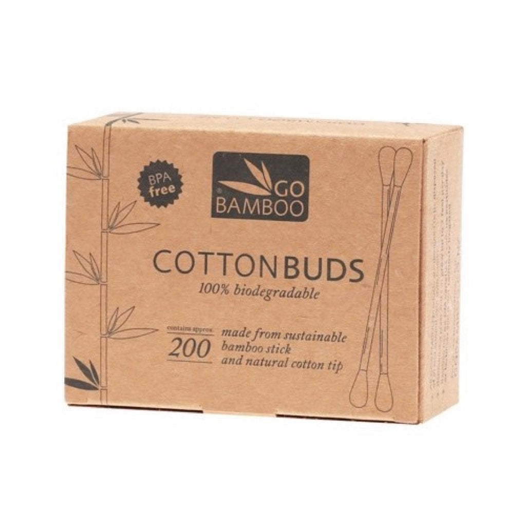 Go Bamboo Cotton Buds (200 Pack)