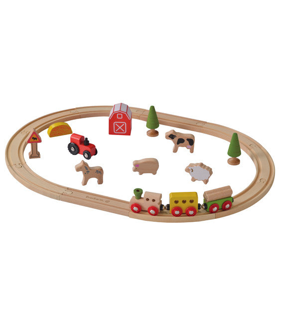 EverEarth Farm Train Set